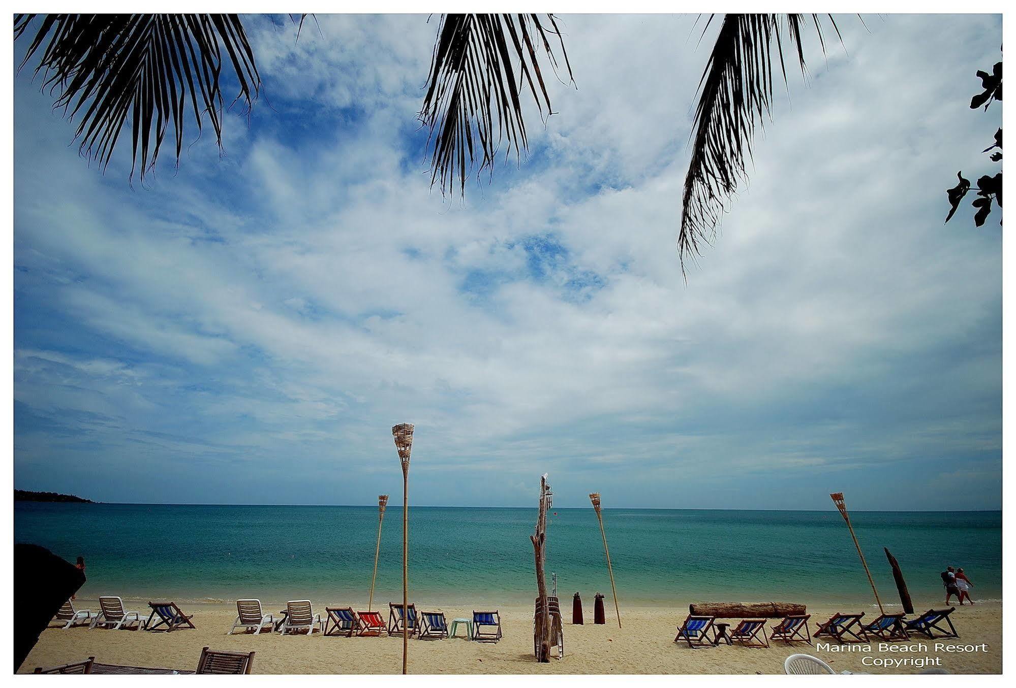 Marina Beach Resort - Sha Extra Plus Lamai Beach  Bagian luar foto